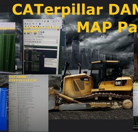 CAT Catterpillar Damos map pack's