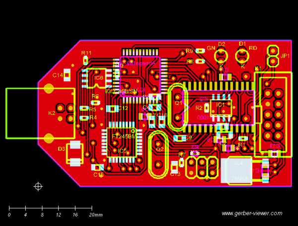 BMW Inpa D-Can BMW Inpa D-Can PCB + Schematic + 2 x Hex