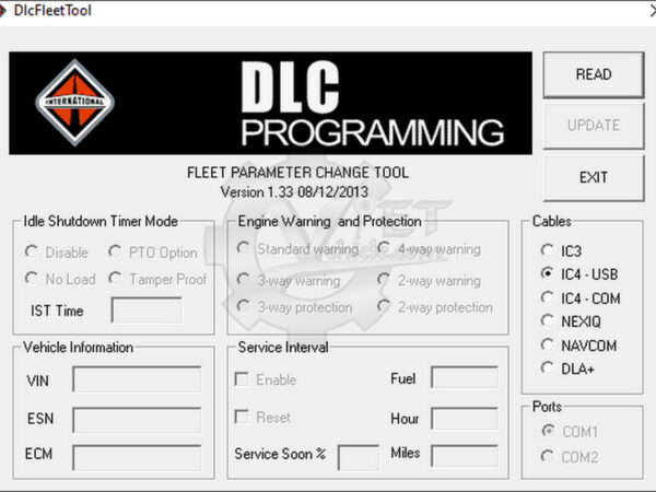 Navistar fleet tool